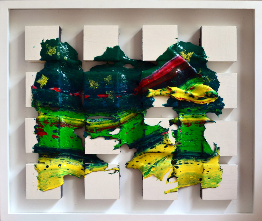 Laura Iosifescu Combines Painting and Sculpture into Beautiful Works of Art Depicting Nature and Society (London, UK) by Laura Iosifescu