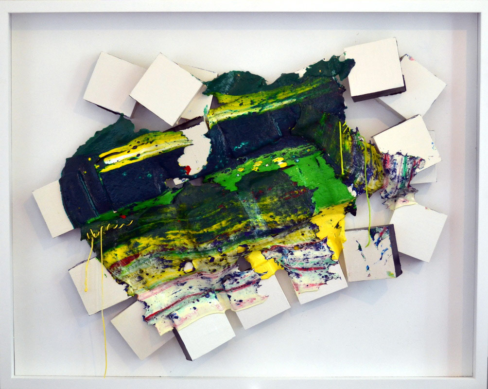 Laura Iosifescu Combines Painting and Sculpture into Beautiful Works of Art Depicting Nature and Society (London, UK) by Laura Iosifescu